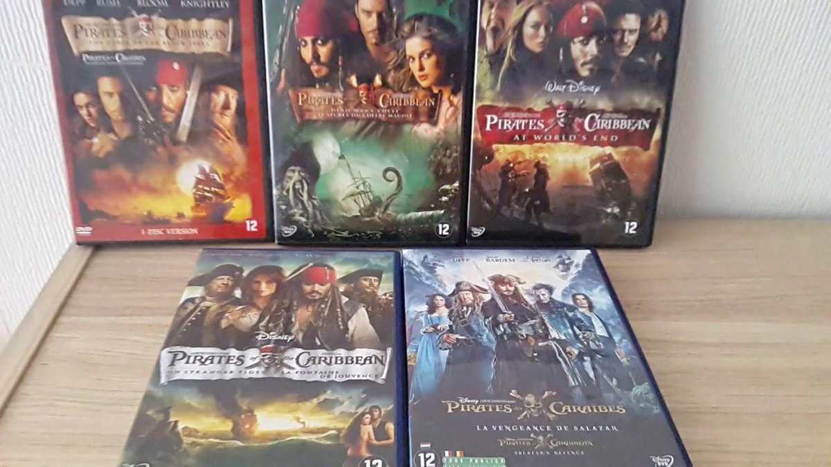 Pirates Of The Caribbean 1-5 (DVD) (Dvd), Johnny Depp | Dvd's | bol.com
