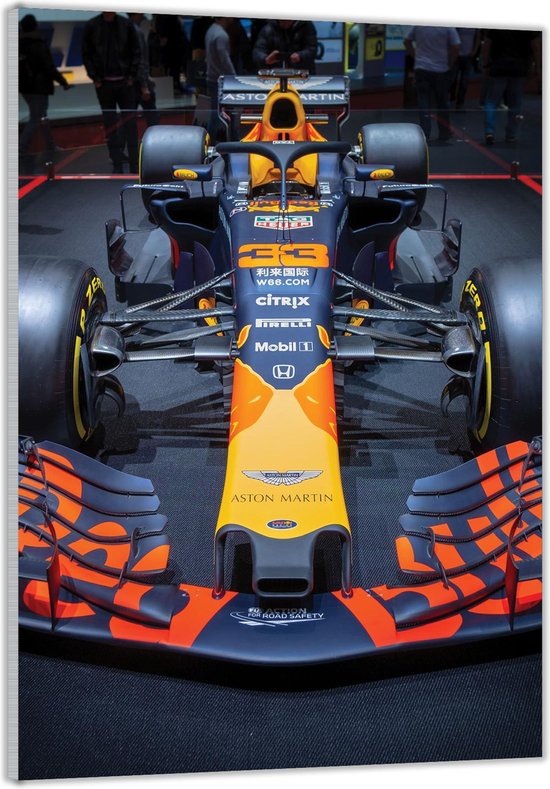 Bol Com Plexiglas Formule 1 Auto Van Max Verstappen 40x60cm Wanddecoratie Op Plexiglas