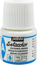 Pébéo Setacolor Kleur Verlichter Textielverf - 45ml textielverf hulpmiddelen