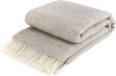 MOST wollen plaid Pearl River - 100% NZ wol - Beige