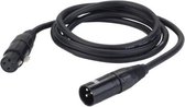 DAP Audio DMX kabel 10m - DMX XLR Kabel - 10m (Zwart)