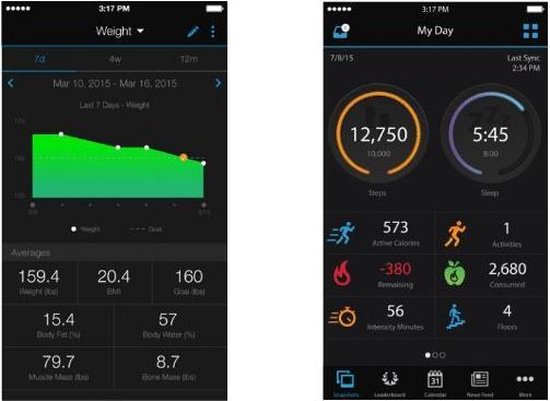 Garmin Index Smart Scale Zwart