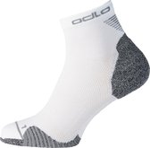 Odlo Socks Quarter Ceramicool Unisex Sportsokken - White - Maat 39-41