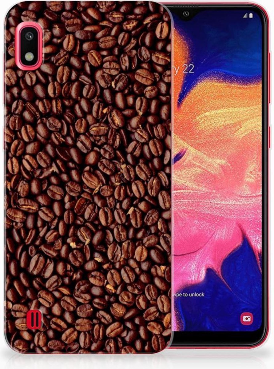 Samsung Galaxy A10 Siliconen Case Koffiebonen