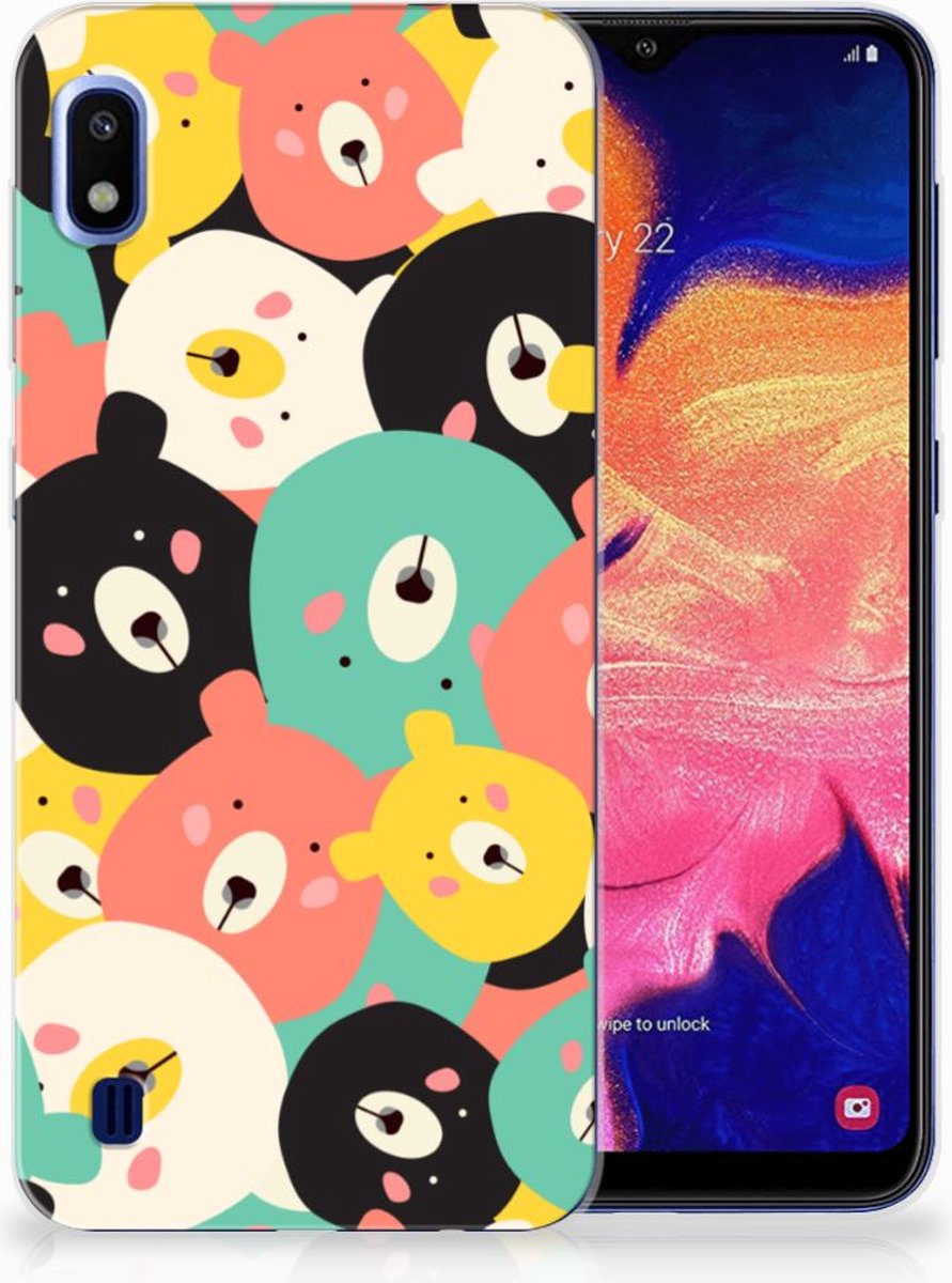 Samsung Galaxy A10 Telefoonhoesje met Naam Bears