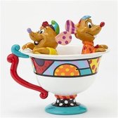 Disney Britto Beeldje Jaq and Gus in Teacup 12,5 cm