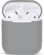 Airpods Silicone Case Cover Hoesje voor Apple Airpods - Grijs