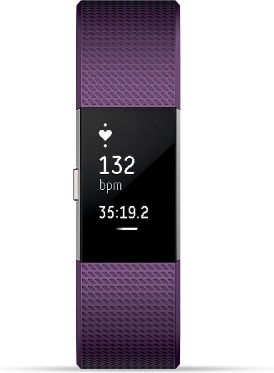 Fitbit Charge - Violet/Bordeaux, Podomètre, Enregistrement Données, Occasion