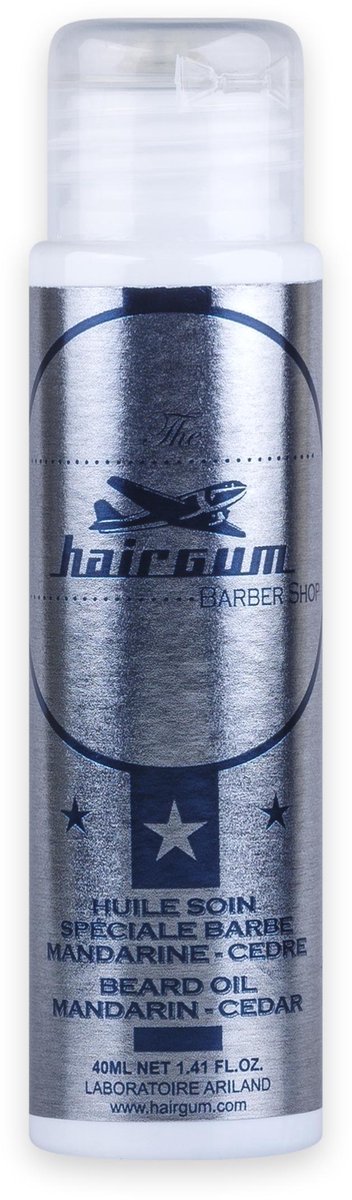 Goedkoopste HAIRGUM BAARDOLIE - MANDARIJN-CEDAR - 3 stuks