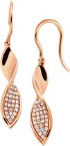 The Jewelry Collection Oorhangers Diamant 0.24 Ct. - Ros�goud