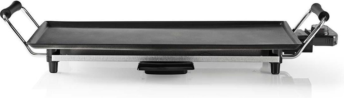 Bol.com Nedis Teppanyaki Bakplaat - Grillplaat 48x27cm - 6 personen - Gourmet aanbieding