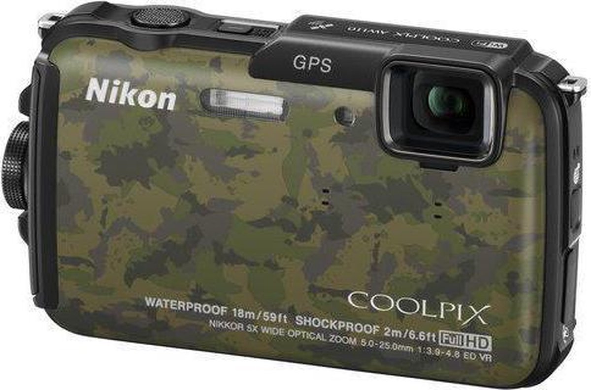 Nikon Coolpix AW110 - Zwart | bol