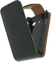 Xccess Leather Flip Case Samsung S5300 Galaxy Pocket Black