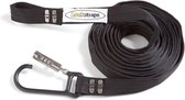 Lockstraps 301, band met staalkabel, met lus en combinatieslot
