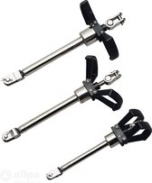 Allpa RVS Stagspanner - met aluminium Klaphandgreep - voor Stag Ø6mm