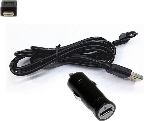 TomTom Autolader met Micro USB Kabel voor TomTom Start2 Europe - Wit / Via  110 / Via... | bol.com