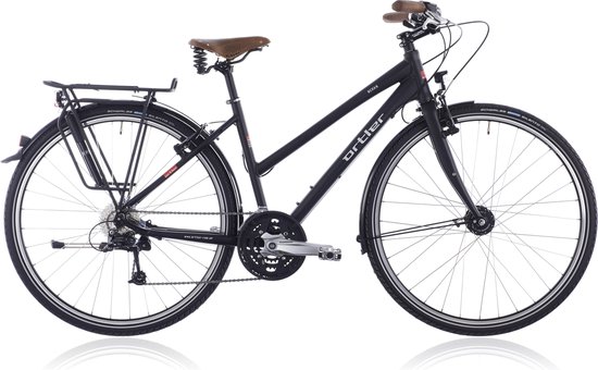 Ortler Meran fiets zwart Framemaat 45 cm | bol.com