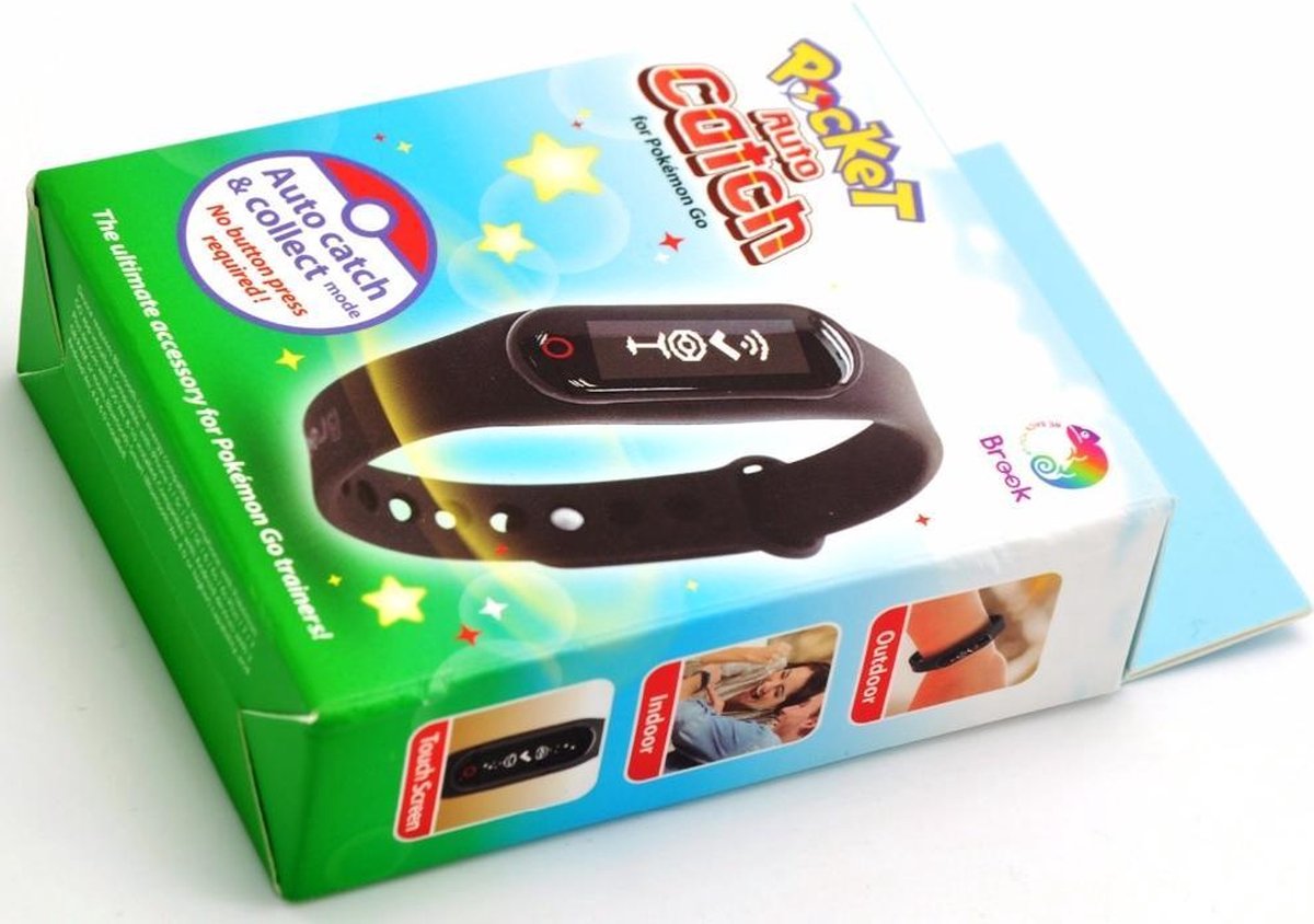 Brook Pocket Auto Catch Voor Pokemon Go Plus Polsbandje Bol Com