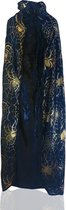 3BMT - Halloween cape voor volwassenen - zwart / goud met kraag
