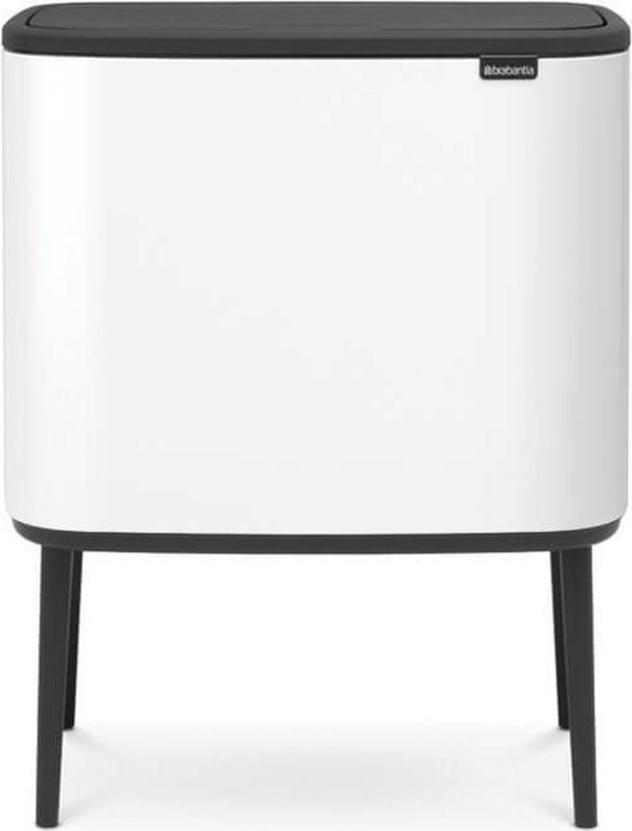 Goedkoopste Brabantia Bo Touch Bin Prullenbak - 36 liter - White