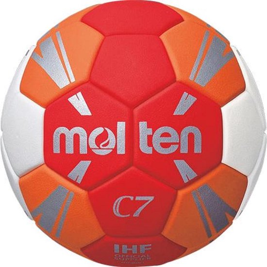Afwijken Bemiddelen Ruim Molten C7 handbal - maat 0 (kinderen) - kleur rood | bol.com