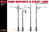 Miniart - Tram Supports And Street Lamps (Min35523) - modelbouwsets, hobbybouwspeelgoed voor kinderen, modelverf en accessoires