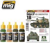 Mig - Pla Chinese People's Lib.army Colors (Mig7152) - modelbouwsets, hobbybouwspeelgoed voor kinderen, modelverf en accessoires