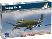 Italeri Dakota Mk.III 1:72 Montagekit Vliegtuig met vaste vleugels