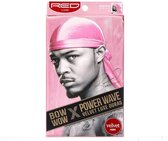 Power Wave Velvet Luxe Durag - Pink