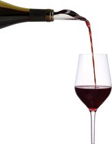 Decanteer schenktuit wijn met aromalijnen