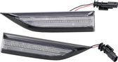 AutoStyle Set LED Zijknipperlichten - passend voor Volkswagen Transporter T6 2015- - Wit - incl. Dynamic Running Light