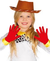 Rode Handschoenen Kind 2st