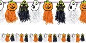 Vrolijke papieren Halloween slinger - Feestdecoratievoorwerp