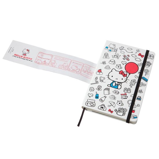 Moleskine notitieboek Hello Kitty Large Hard cover Gelinieerd