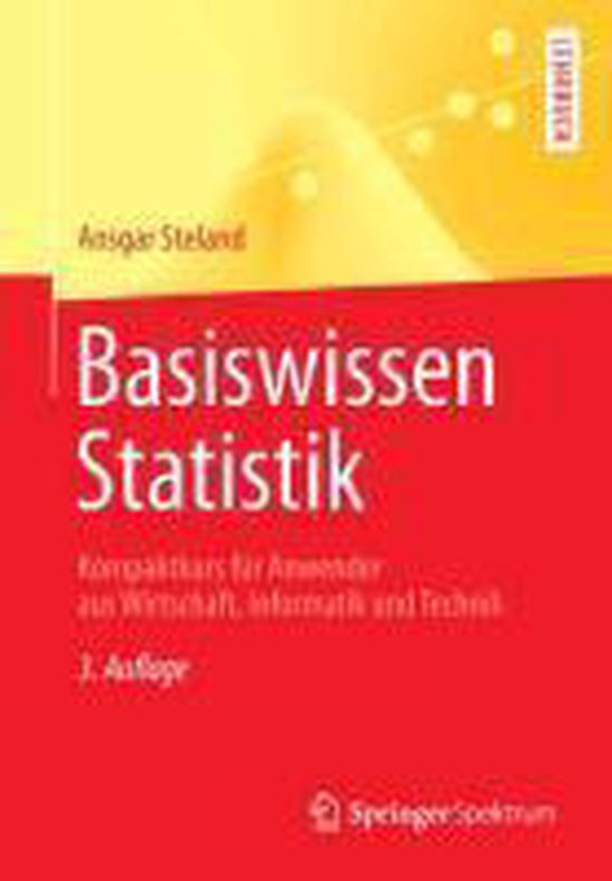 Basiswissen Statistik - cover