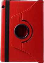 360 Rotating Book Case - Huawei MediaPad T5 10 Hoesje - Rood