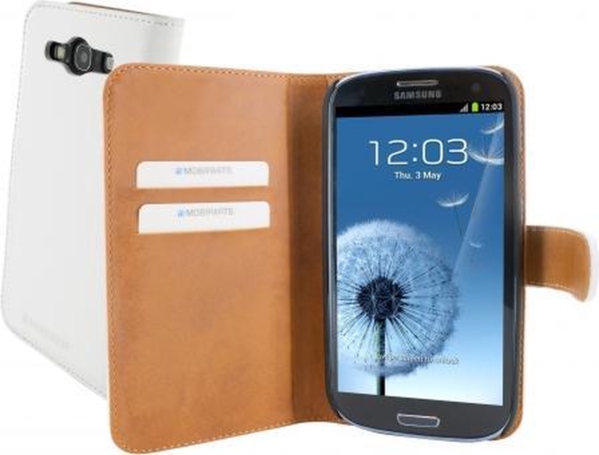 Mobiparts Premium Wallet Case Samsung Galaxy S3 White