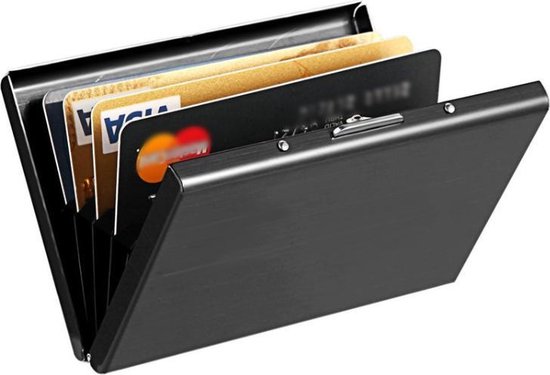Porte carte de crédit SBVR - protection RFID - Boîte métallique en acier  inoxydable -... | bol.com
