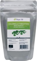 Puur&Fit Chlorella Tabletten Biologisch 500 mg - 500 tabletten - 250 gram