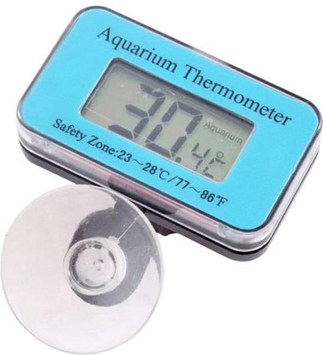 Digitale Thermometer Blauw / Aquarium Thermometer / Digi Thermo