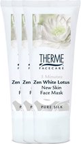 Therme Zen White Lotus New Skin Mask 3 Minutes - 3 stuks Voordeelverpakking