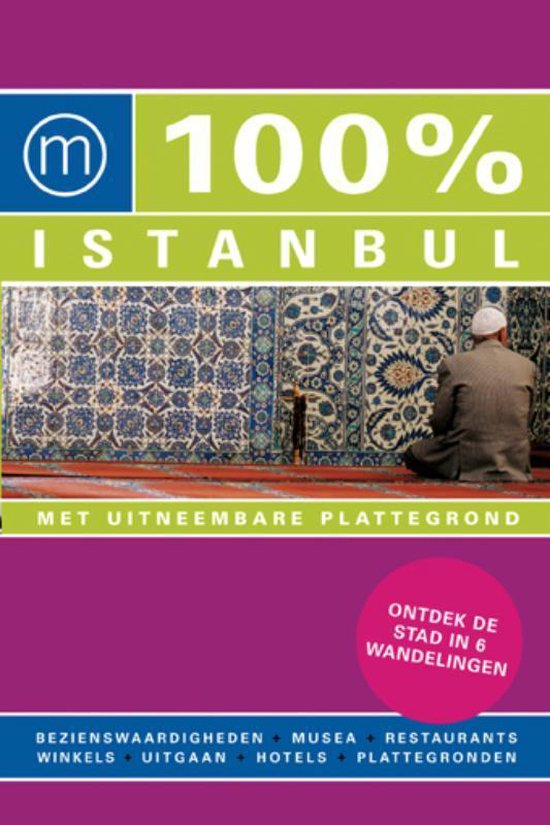 Cover van het boek '100% Istanbul' van Dirk Vermeiren
