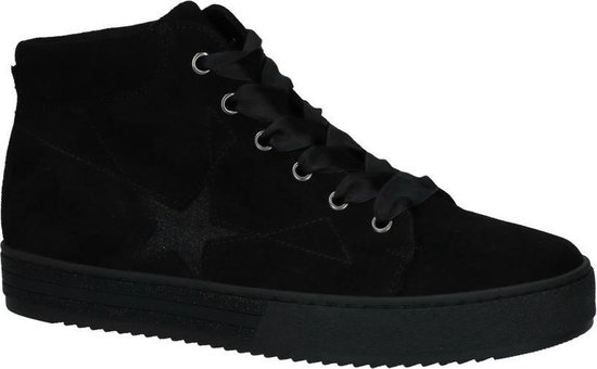 Gabor Dames Sneakers 518 - Zwart - Maat 41 | bol.com