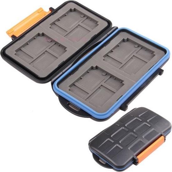 JJC Memory Card Case - Fits 4 x CF, 8 x Micro SD, 8 x XD