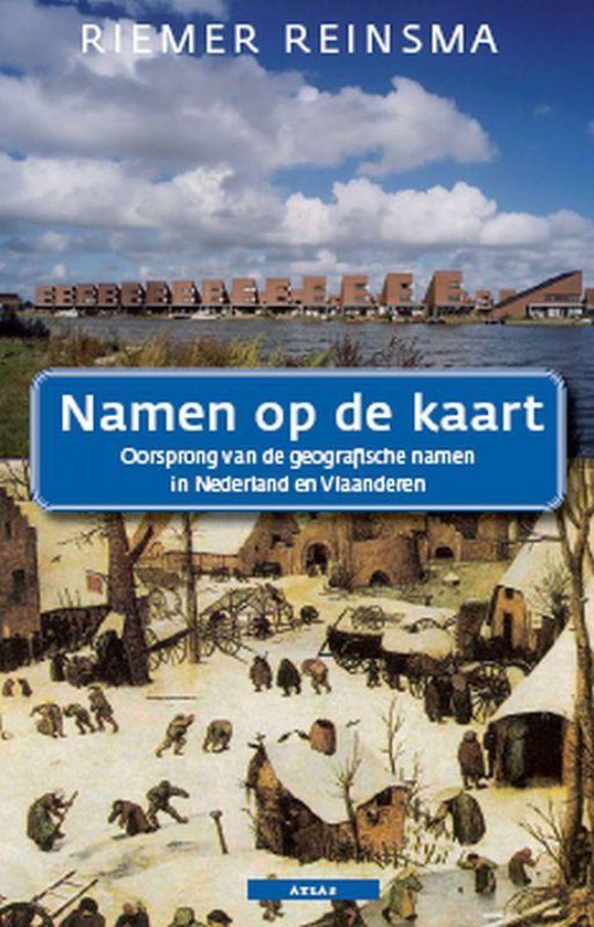 Cover van het boek 'Namen op de kaart' van Riemer Reinsma