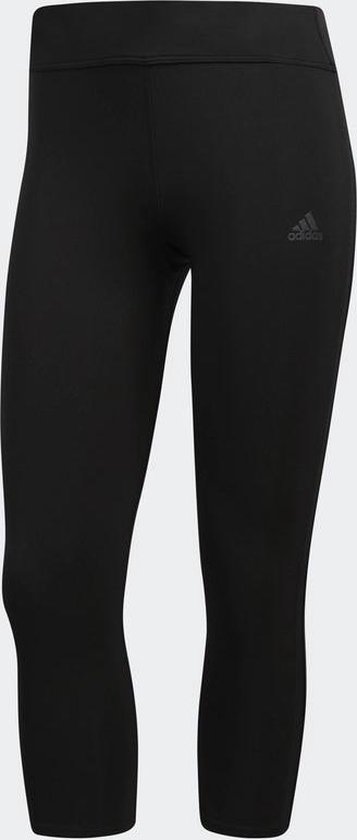 adidas Response 3/4 Tight - Dames Hardlooplegging - Black/Black - CF6222