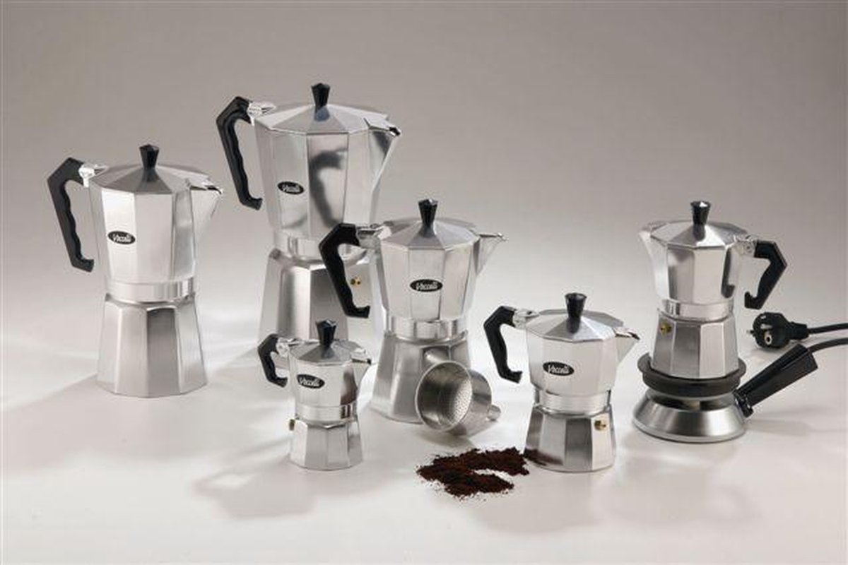 aluminium espresso maker 