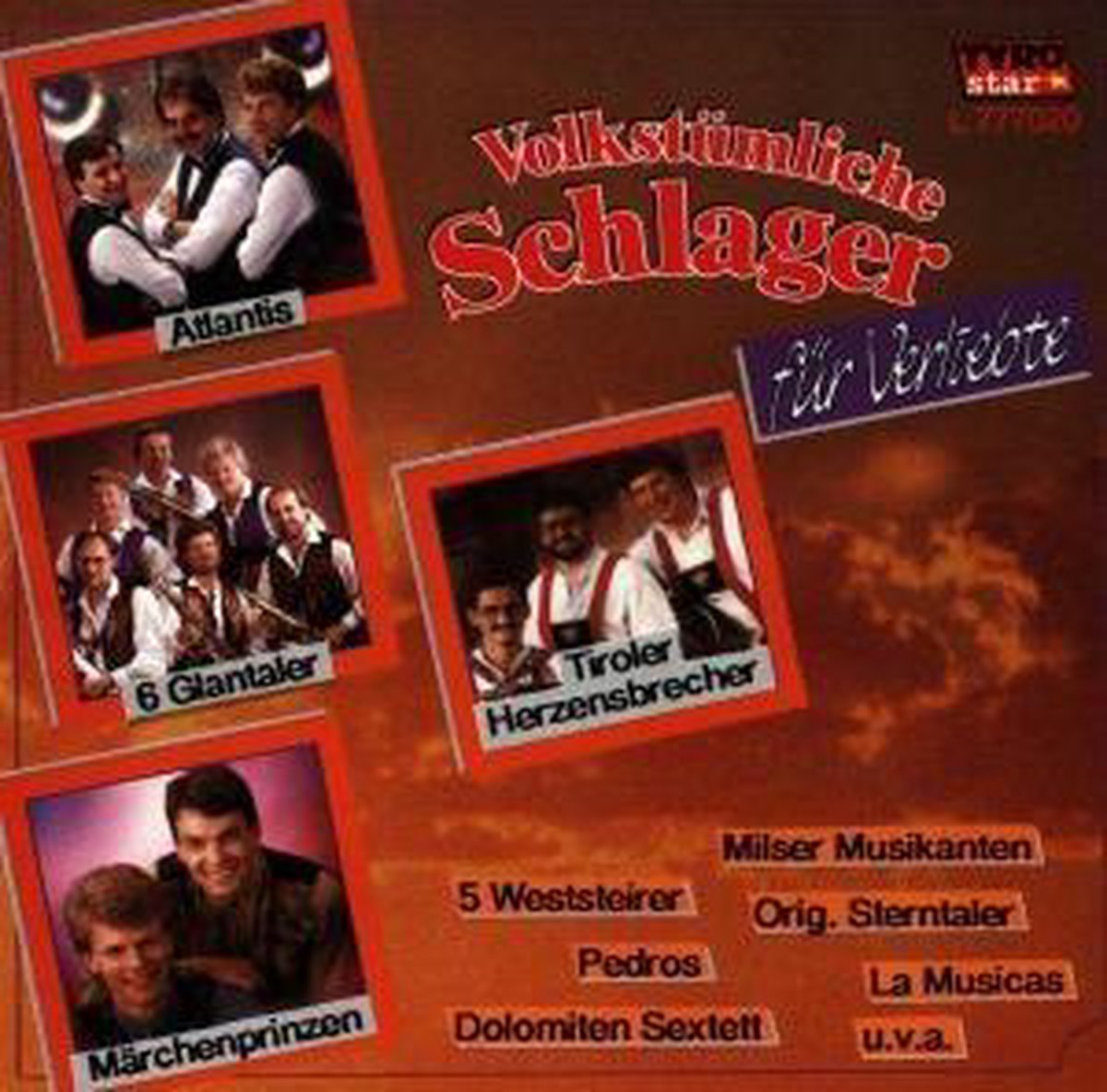 Volkstümliche Schlager für Verliebte