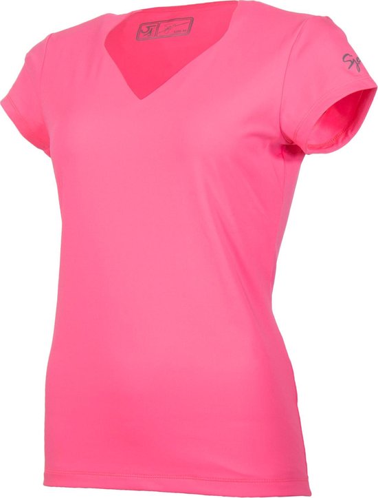 Sjeng Sports Lacei T-shirt Dames Sportshirt - Maat XL - Vrouwen - roze |  bol.com