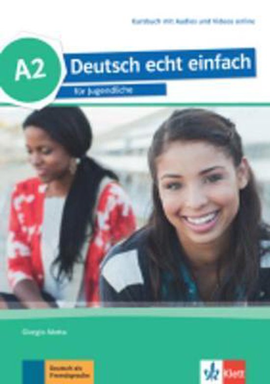 Deutsch echt einfach A2. Kursbuch + MP3/MP4 Dateien online - cover